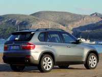 BMW "X5" II (E70) 5D Suv '2006-2013 #2452 заднее ЭО с отверстием ТЗ антенна