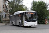 Волжанин Volgabus "5270" заднее с вырезами коричневый шелк (2148*1026)